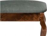 Банкетка Лусте орех / зеленая 515165 Woodville