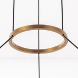 Подвесной светильник светодиодный Citilux Helly CL211082 (220V, на проводе, круглые)