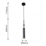 Подвесной светильник Favourite Aenigma 2556-1P (220V, на проводе, круглые)
