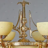 Подвесная люстра Ambiente by Brizzi Tenerife 02166/8 WP (220V, на цепи)