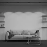 Трековый светильник Points Radity 4000K 6Вт 36° LED (магнитный) Maytoni Technical TR082-1-6W4K-M-B (48V)