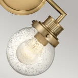 Бра Hinkley Poppy QN-POPPY2-HB-BATH (220V, шар, IP44)