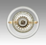 Подвесной светильник Lumion Jane 6593/1 латунь/белый, металл/текстиль, стекло E14 1*40W 220V (на проводе, круглые)