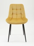 Стул MyFar Феникс горчичный велюр MF1034-1