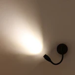 Спот на гибкой ножке Zortes Weich ZRS.10012.14 (LED, 220V, сенсорный выключатель, круглые, IP21)