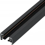 Накладной шинопровод однофазный металл/медь, черный, 1 метр Escada Prima ESTR10001