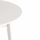 Кухонный стол Tetchair SVELTO (ЛДСП,Массив березы/Белый)