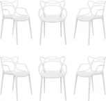 Комплект из 6-ти стульев Bradex Home Masters белый (FR 0215S)