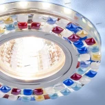 Встраиваемый точечный светильник Elektrostandard 2194-2195 2195 MR16 SL/MLT зеркальный/мульти