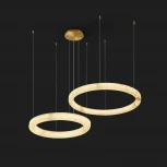 Подвесная люстра Fluorite Modum FL1031-20P (LED, 220V, на тросе, кольцо)