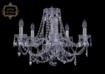 Подвесная люстра Art Classic 11.25 11.25.5.200.Cr.Sp (220V, хрусталь, на цепи, подсвечник, свеча)