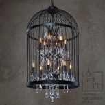 Подвесная люстра Loft It Vintage Birdcage LOFT1891/12 подсвечник