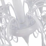 Подвесная люстра Arte Milano AM349920 349920/8-4 WT (220V, подвески, на цепи, подсвечник, свеча)