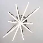 Потолочная люстра Eurosvet Evia 90100/5 хром (LED, 220V)