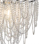 Подвесная люстра Escada 10173/1S E27*60W Chrome (220V, хрусталь, на проводе, круглые)