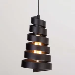 Подвесной светильник Eurosvet Storm 50058/3 черный (220V, на проводе)