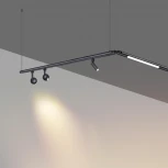 Светильник диммир. со сменой цв. температуры Novotech Glat 359362 IP20 LED 8W 48V 30 (регулировка яркости, управление смартфоном, умный дом - Smart Life)