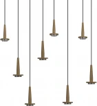 Подвесной светильник без плафона Mantra Andromeda 8934 (LED, 220V, на проводе)