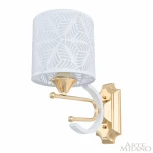 Бра Arte Milano Florentia-2097 302097/1W Wh/Gd (220V)