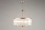 Подвесная люстра Borno OML-66013-08 (220V, хрусталь, на цепи)