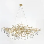 Подвесная люстра Loft It Bijout 10067/1500 GD (220V, на тросе, ветки)