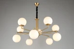Подвесная люстра Aployt Kristian APL.759.13.10 (220V, на цепи, шарики)