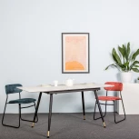 Стол R-Home Месси раздвиж. 140-180*80 белый