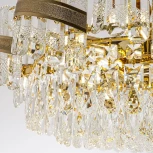 Подвесная люстра хрустальная Modelux MODELUX ML.750.12 GD