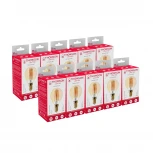 Лампочка светодиодная филаментная прозрачный шар E14 9W Thomson Globe TH-B2123