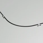 Коннектор радиусный R900 накладной черный Maytoni Accessories for tracks Levity TRA184-R900-11B (24V)