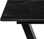 Стол на тумбе Иматра (Иматра 140(180)х80х76 carla larkin / белый) Woodville арт.588523