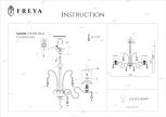 Подвесная люстра Freya Faust FR2300-PL-06-BZ