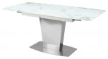 Стеклянный стол M-City CASTSTEEL 130 GLASS ПОД МРАМОР
