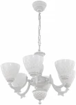Подвесная люстра Arte Milano AM343837 343837/6 WT+SL (220V, на цепи)