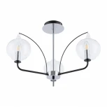 Потолочная люстра на штанге Arte Milano Napoli-321007 321007/3 BK.CR (220V, свеча)