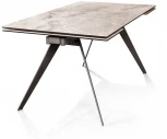 Стол раскладной Grant (160+80), мрамор испанская керамика светлый Top Concept 2000000000596