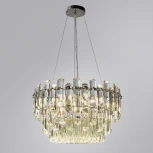 Подвесная люстра каскадная Divinare Bellatrix 3510/02 LM-11 (220V, хрусталь, на тросе)