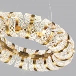 Подвесная люстра Odeon Light Mirage 5030/92L античн.бронза/металл/акрил LED 92W 4000K 4873лм