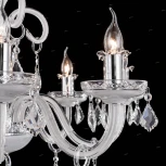 Подвесная люстра Citilux Марена CL352180 (220V, на цепи, подсвечник, свеча)