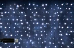 Гирлянда светодиодная Занавес белая 220B, 300 LED, провод прозрачный, IP65 RL-CS2*1.5-CT/W Rich LED