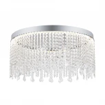 Потолочный светильник круглый светодиодный Indigo V000192L (12055/1P Chrome)