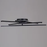 Потолочная RGB люстра (+ночной режим) светодиодная на штанге с пультом Reluce 07138-0.3-06 (220V)