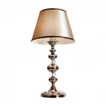 Интерьерная настольная лампа iLamp Brooklyn T2401-1 Nickel
