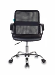 Кресло Бюрократ CH-590SL черный эко.кожа/сетка крестовина металл хром