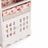 Комод с 2-мя корзинами Secret De Maison LE RAY ( mod.TT-WC004 ) Белый (White) (МДФ+Павловния)