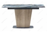 Стол на тумбе Woodville Теон магеллан / галифакс натуральный / графит 474320