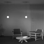 Подвесной светильник LUNA 3000K 1x5Вт 360° LED Maytoni Technical P039PL-5W3K-10INS-B