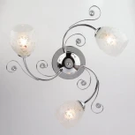 Потолочная люстра Eurosvet Roksana 9677/3 хром