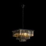 Подвесная люстра каскадная Loft IT Prism 10018/500S (220V, хрусталь, на цепи)