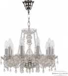Подвесная люстра Bohemia 112 112/10/141 Ni V0300 (220V, подвески, на цепи, подсвечник, свеча)